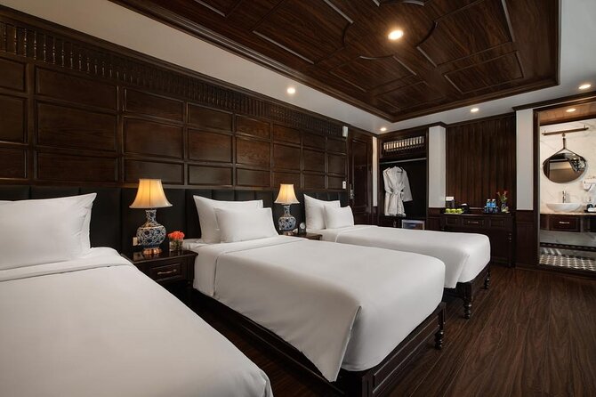 Doris 5 Star Cruise 2 Days 1 Night(Ha Long Bay+Lan Ha Bay) - Cruise Durations and Locations