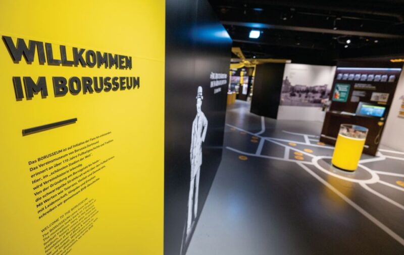 Dortmund: Borussia Dortmund Museum (Borusseum) Entry Ticket - Exhibits and Memorabilia