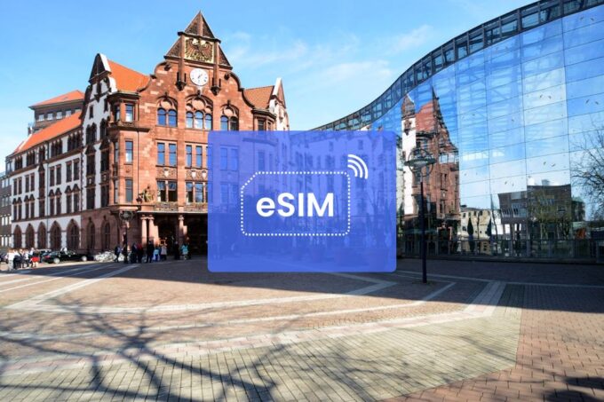 Dortmund: Germany/ Europe Esim Roaming Mobile Data Plan - Activation and Validity