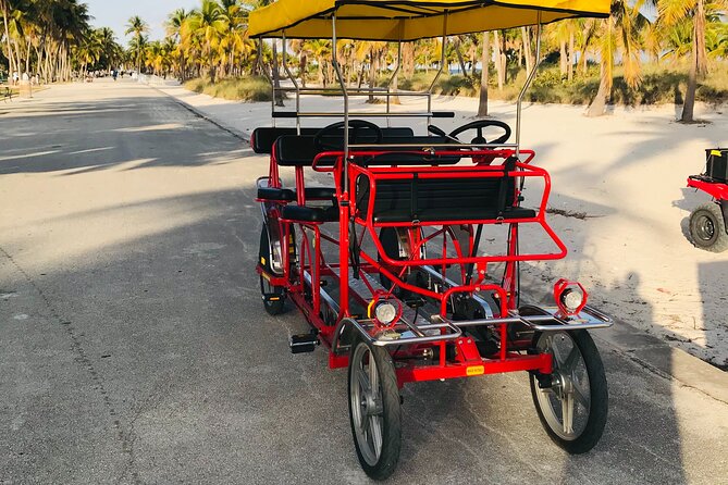 Double Quadricycle/Surrey Rental at Crandon Park - Rental Policies and Fees