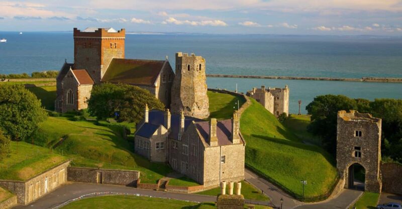 Dover Harbour to London Via Dover Castle (private Vehicle) - Pickup and Castle Exploration