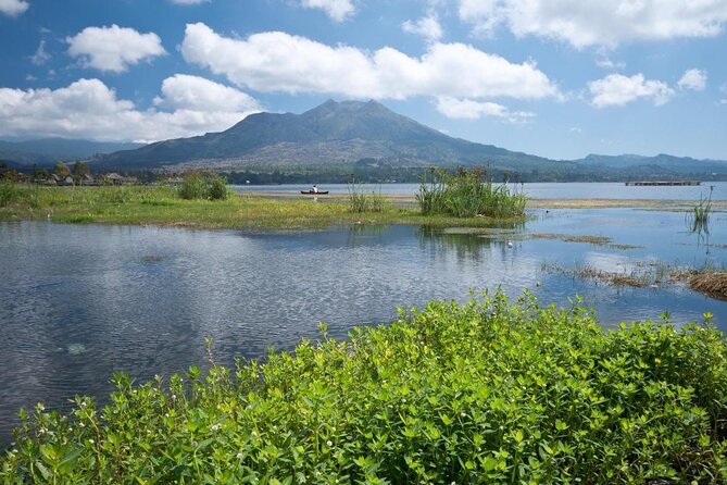 Down Hill Jungle Trek With Traditional Boat on the Lake Batur - Scenic Views and Elevation