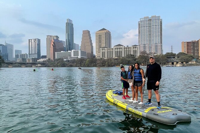 Downtown Austin Giant Paddleboard Sunset Tour With Bats - Paddleboard Experience