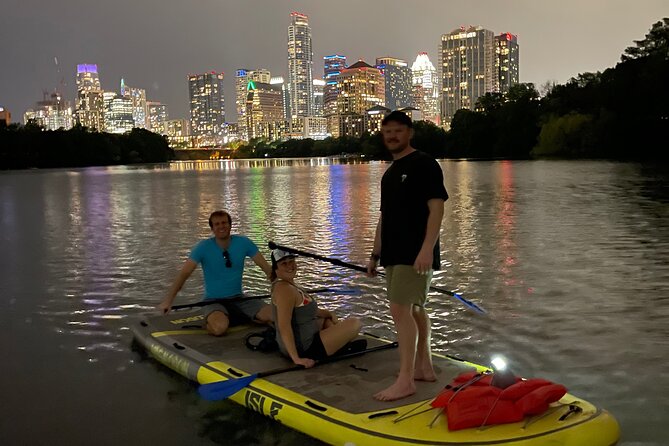 Downtown Austin Giant Paddleboard Sunset Tour With Bats - Sunset Viewing