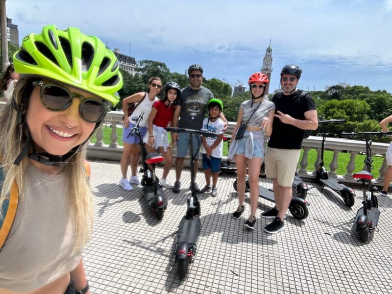 Downtown Buenos Aires in an Electric Scooter: Easy and Fun - Key Points