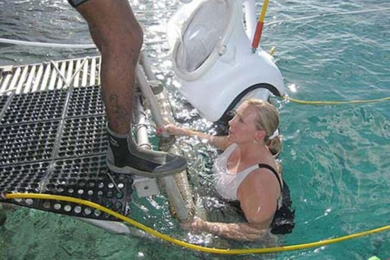 Downtown Cozumel:SeaTrek Underwater Helmet Diving Experience - Underwater Helmet Exploration