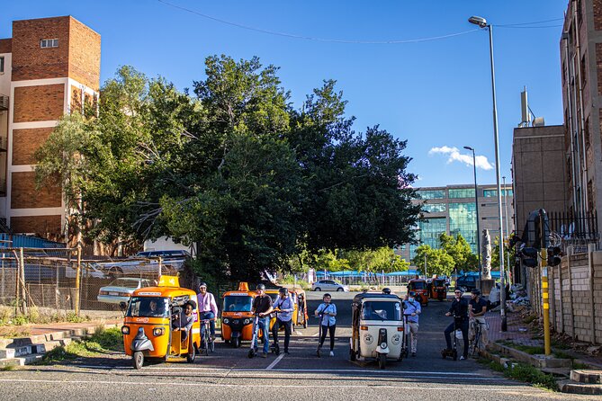 Downtown Johannesburg Tuk Tuk Tour With a Local Lunch - Inclusions