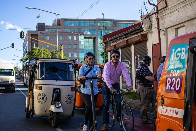 Downtown Johannesburg Tuk Tuk Tour With a Local Lunch - Health and Safety