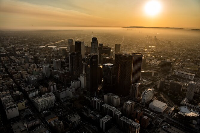 Downtown LA Lights: Your Private Sunset and Night Helicopter Tour - Tour Inclusions and Restrictions
