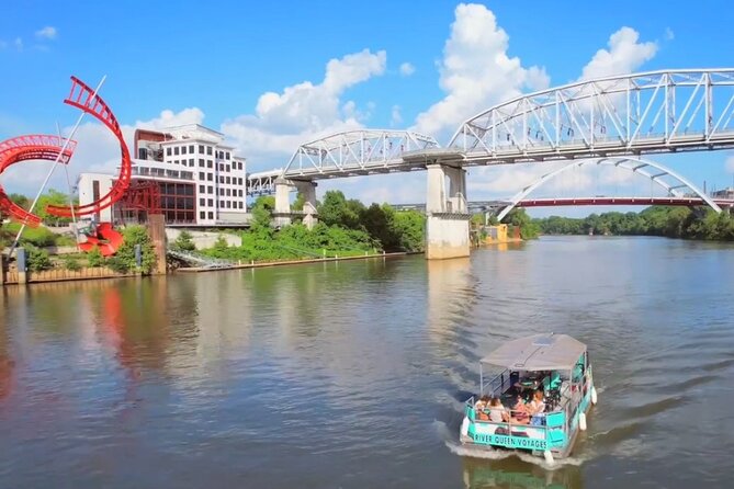 Downtown Nashville Pedal Pontoon Boat Cruise With Captain - Booking and Confirmation