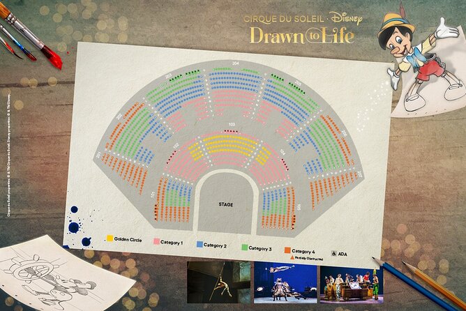 Drawn to Life Presented by Cirque Du Soleil and Disney - Acrobatic Feats and Interactive Moments