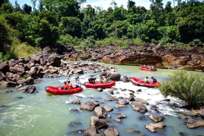 Dray Nur Waterfall Half Day Tour With Rafting and Lunch - Transportation and Meeting Points