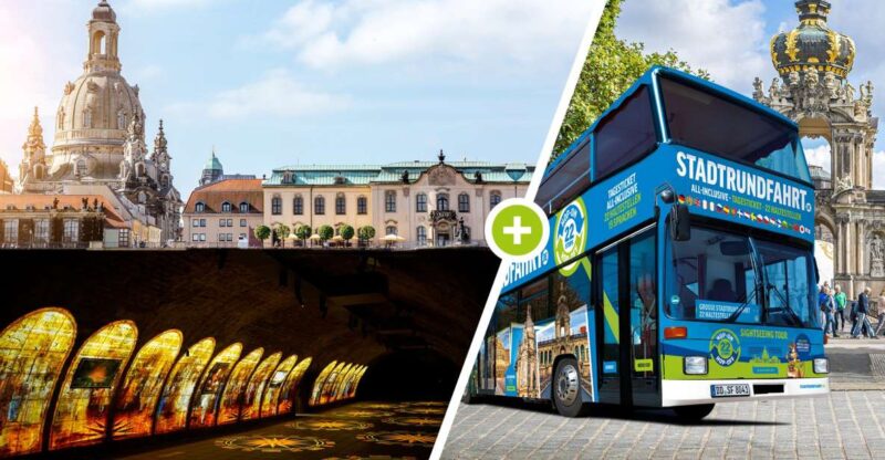 Dresden: 1-Day Hop-On Hop-Off Bus & Fortress Xperience - Included Activities