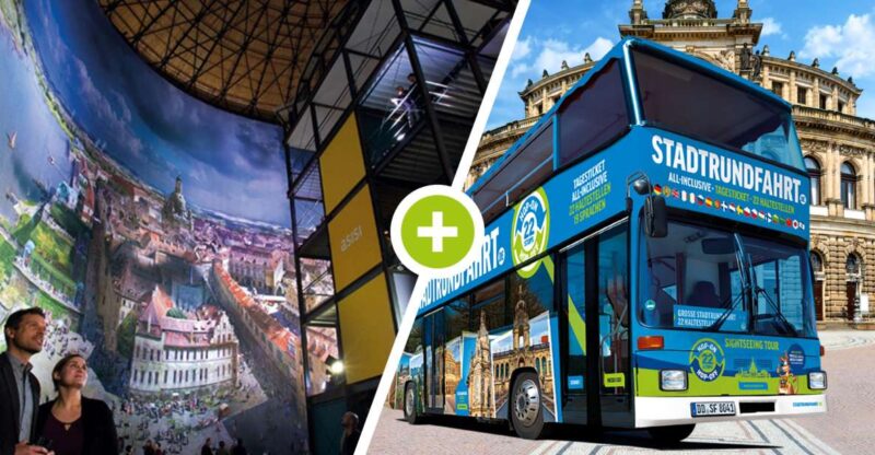 Dresden: 1-Day Hop-On-Hop-Off Bus, Panometer Entry & More - Included Attractions and Experiences