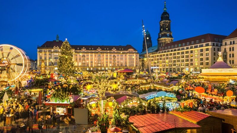 Dresden: Christmas Sightseeing Tour With a Pflaumentoffel - Highlights of the Tour
