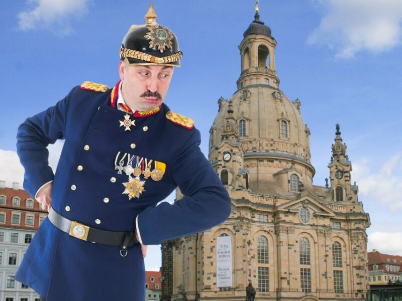 Dresden: Comedy Tour in Saxon German - Key Points