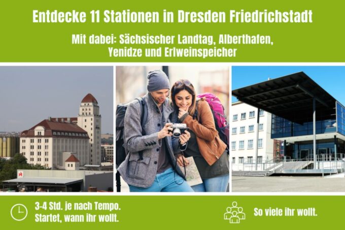 Dresden Friedrichstadt: Scavenger Hunt Self-Guided City Tour - Exploring Landmarks
