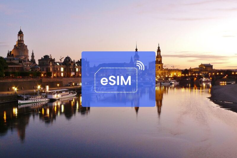 Dresden: Germany/ Europe Esim Roaming Mobile Data Plan - Data Usage and Plans