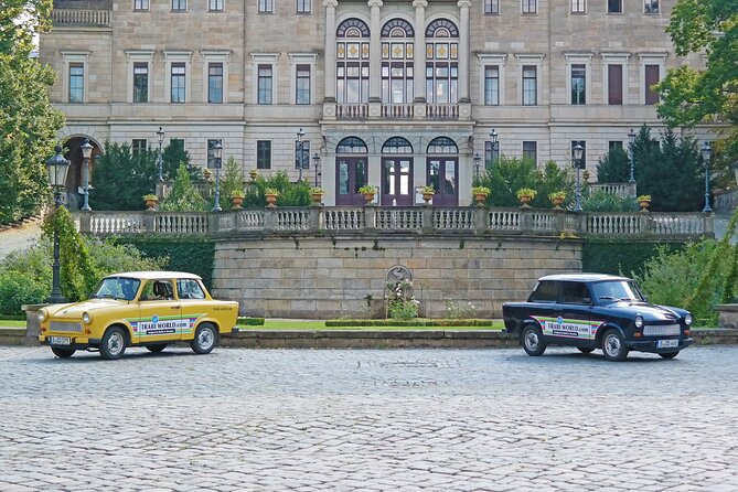Dresden Live-Guided Self-Drive Trabi Safari City XXL Tour 2h15min - Driving a Classic Trabant