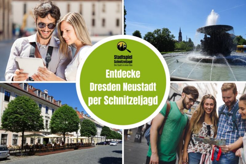 Dresden Neustadt: Scavenger Hunt Self Guided Tour - Key Points