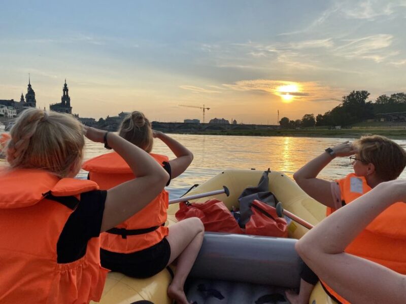 Dresden: Privat Boat Tour at Sunset With Beergarden Stop - Activity Highlights