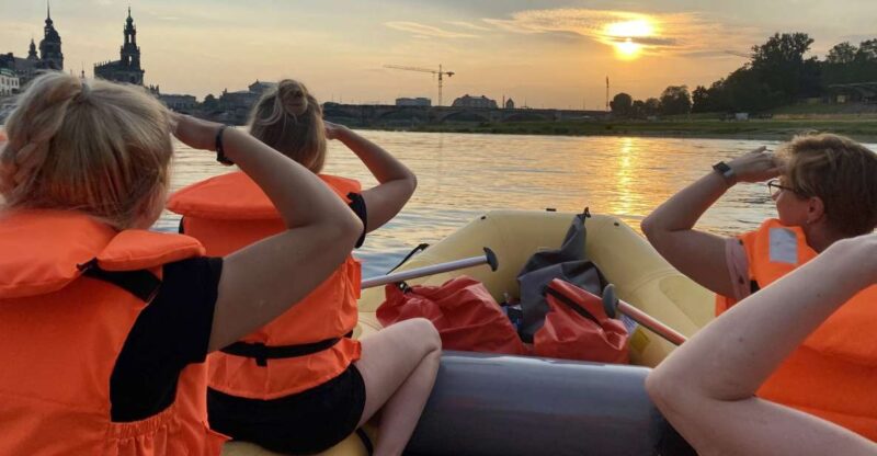 Dresden: Privat Boat Tour at Sunset With Beergarden Stop - Itinerary Details