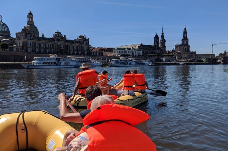 Dresden: Private Inflatable Boat Tour With Beer Garden Stop - Inclusions and Requirements