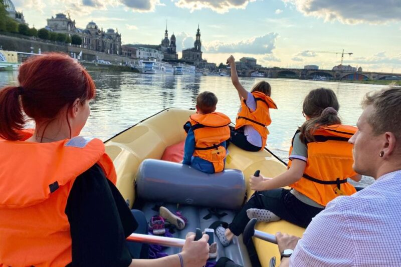 Dresden: Private Inflatable Boat Tour With Beer Garden Stop - Important Information