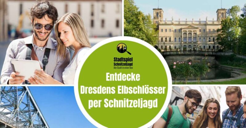 Dresden: Scavenger Hunt to Elbe River & Castles - City Game Box Details