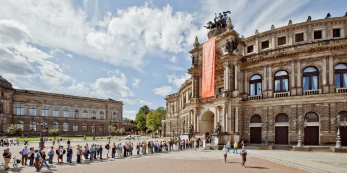 Dresden: Semperoper and Old Town Tour - Strolling Neumarkt