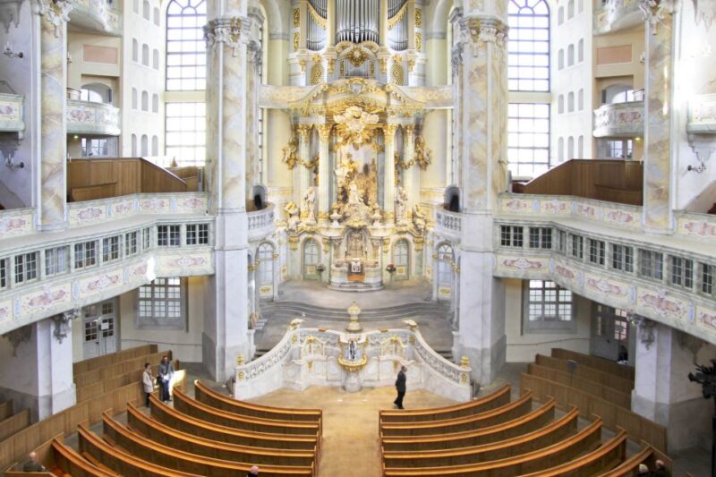 Dresden: Walking City Tour With Organ Music at Frauenkirche - The Majestic Frauenkirche