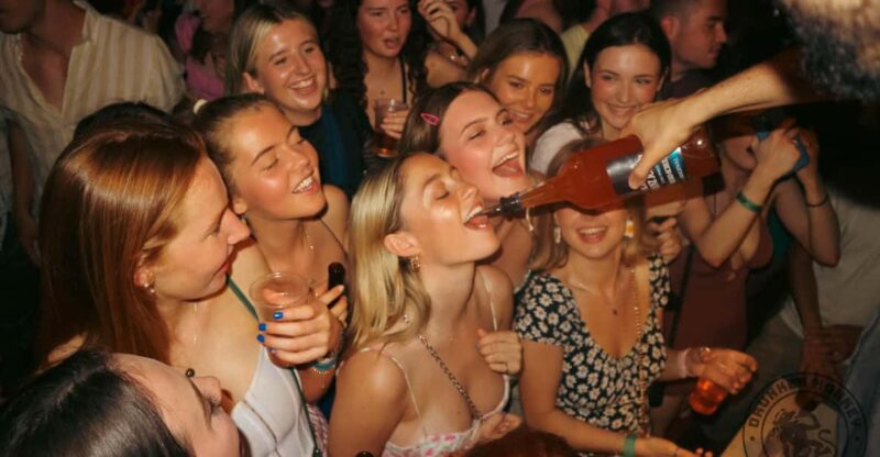 Drunken Monkey Prague Daytime Pub Crawl Open Bar Party Vibes - Key Points