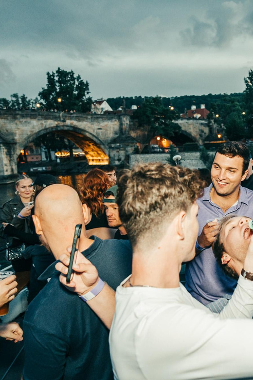 Drunken Monkey Prague Sunset Booze Cruise Open Bar to Duplex - Meeting Point and Dress Code