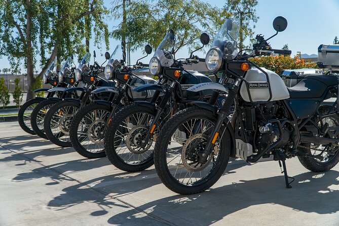 Dual Sport Motorcycle Rental in Greater Palm Springs Area - Key Points