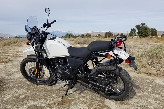 Dual Sport Motorcycle Rental in Greater Palm Springs Area - Rental Details and Pickup