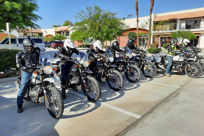 Dual Sport Motorcycle Rental in Greater Palm Springs Area - Health and Safety Considerations