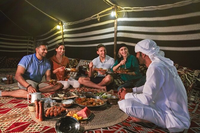 Dubai: Al Marmoom Oasis With Private Bedouin Tent & Dinner - Bedouin Dinner and Entertainment