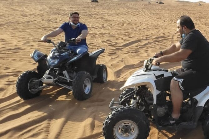 Dubai: All Inclusive Desert Safari With Atv, Camel, Horse Ride, Vip & More - Pick-up Information