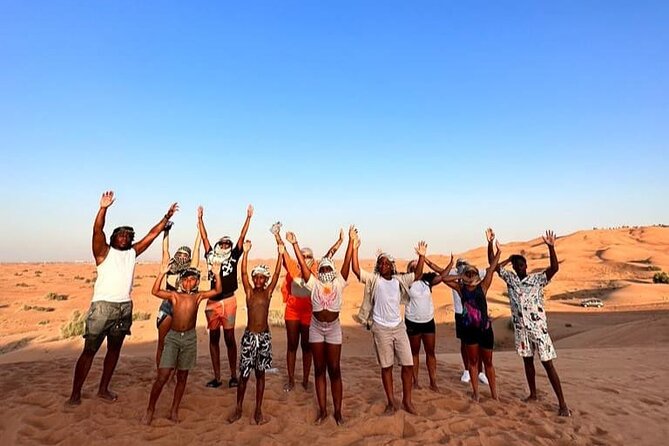 Dubai Anytime Short Desert Visit With Camel and Sandboarding - Meeting and Pickup Details