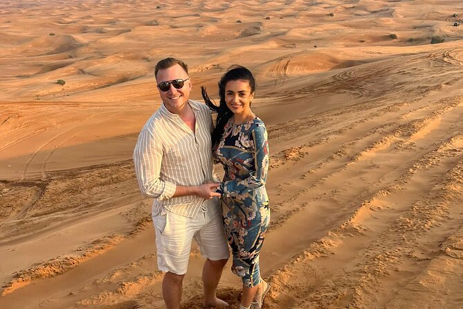 Dubai Anytime Short Desert Visit With Camel and Sandboarding - Camel Riding Experience