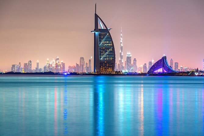 Dubai by Night City Tour With Fountain Show - Admiring Dubai Marinas Sparkling Skyline