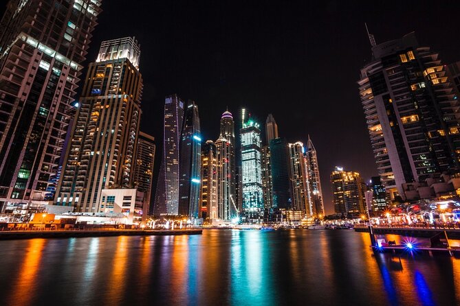 Dubai by Night City Tour With Fountain Show - Languages Supported for Audio Guidance