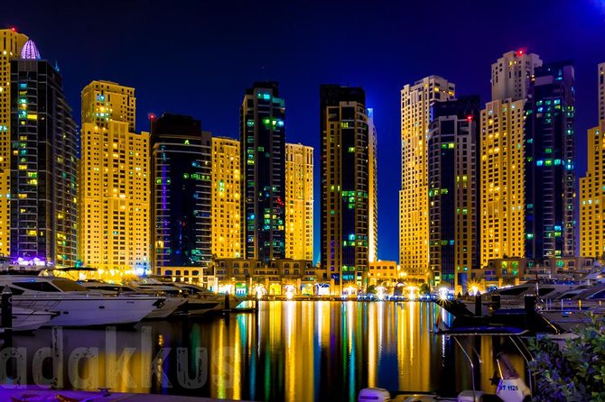 Dubai City Tour by Night With Burj Khalifa Ticket - Key Tour Features