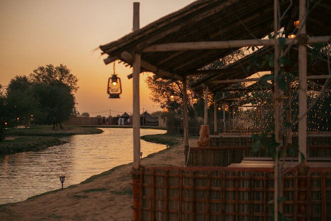 Dubai City Tour With Al Marmoom Desert Dinner and Show - Indulge in Emirati Cuisine