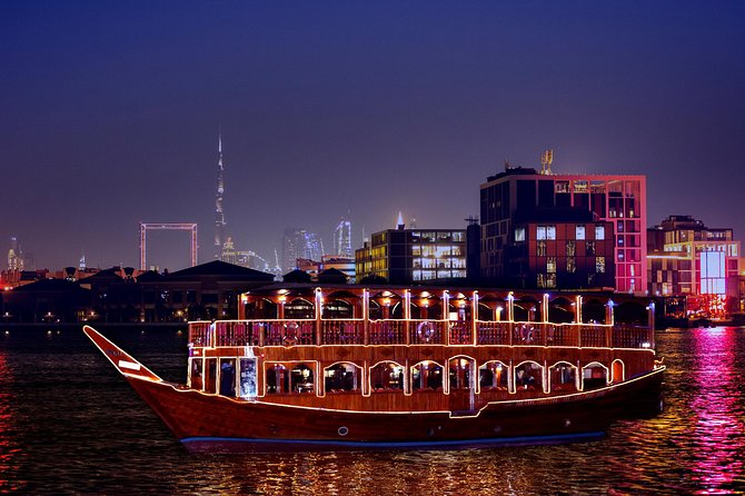 Dubai Creek Dhow Cruise Dinner With Transfers - Tour Details