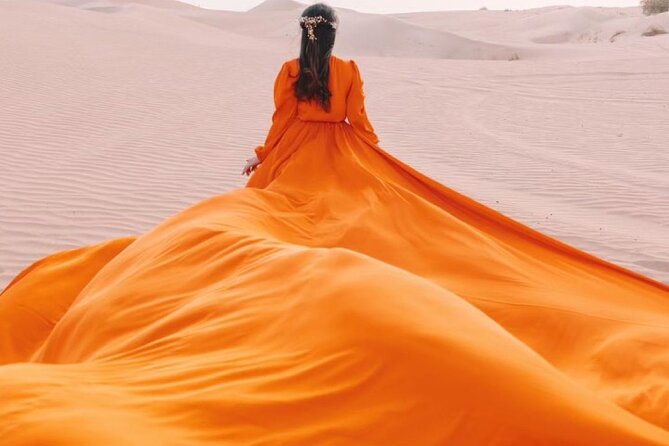 Dubai Desert Flying Dress Photoshoot - Cancellation Policy
