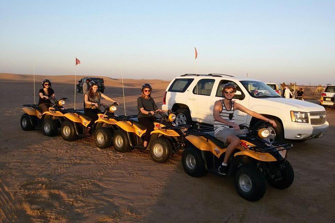 Dubai Desert Morning Tour in 4WD Vehicle: Camel Ride, Quad Bike Tour, Sandboarding, and Camel Farm - Visiting the Camel Farm