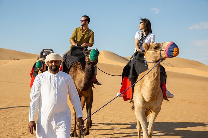 Dubai Desert Safari: Camel Ride, Sandboarding, BBQ & Soft Drinks - Convenient Transportation and Inclusions