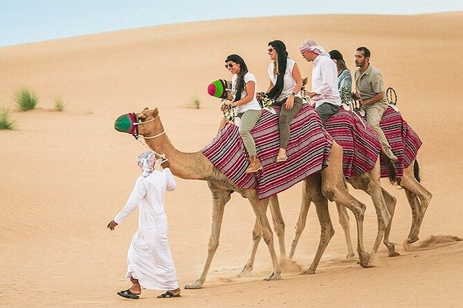 Dubai Desert Safari Dune Drive, 60min ATV, Camel Ride, Shows, BBQ - Included Amenities and Inclusions