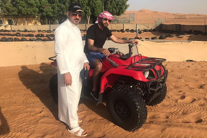 Dubai Desert Safari Morning With Quad Biking and Camel Ride - Meeting and Pickup